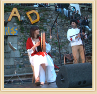 La cantante Ana Jiménez con José Escudero